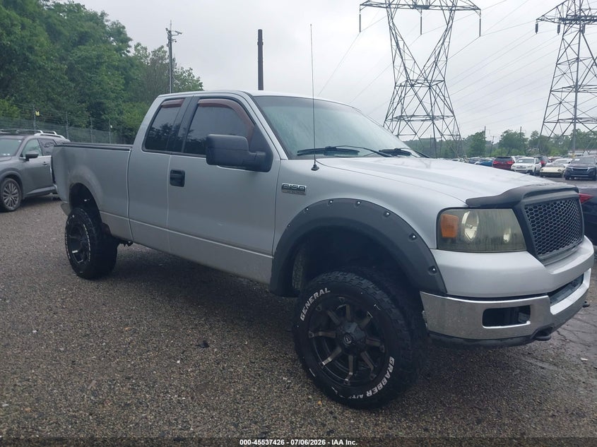 2004 Ford F-150 Fx4/Lariat/Xl/Xlt, Rear, IAAI, VIN 1FTPX14584NB11619