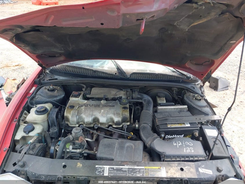 2001 Saturn Sc1 VIN: 1G8ZP12821Z112219 Lot: 45537441