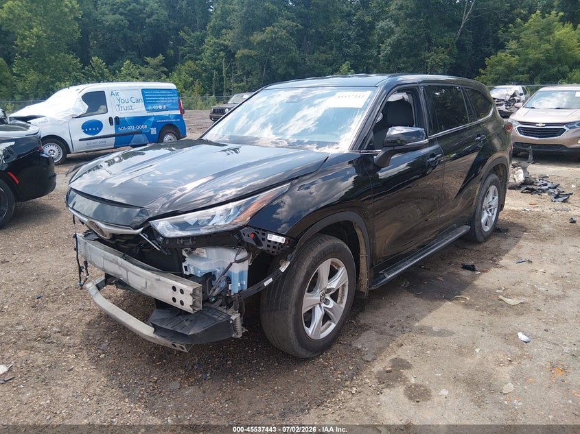Vin: 5tdczrahxls511681, lot: 46035713, toyota highlander l 20202