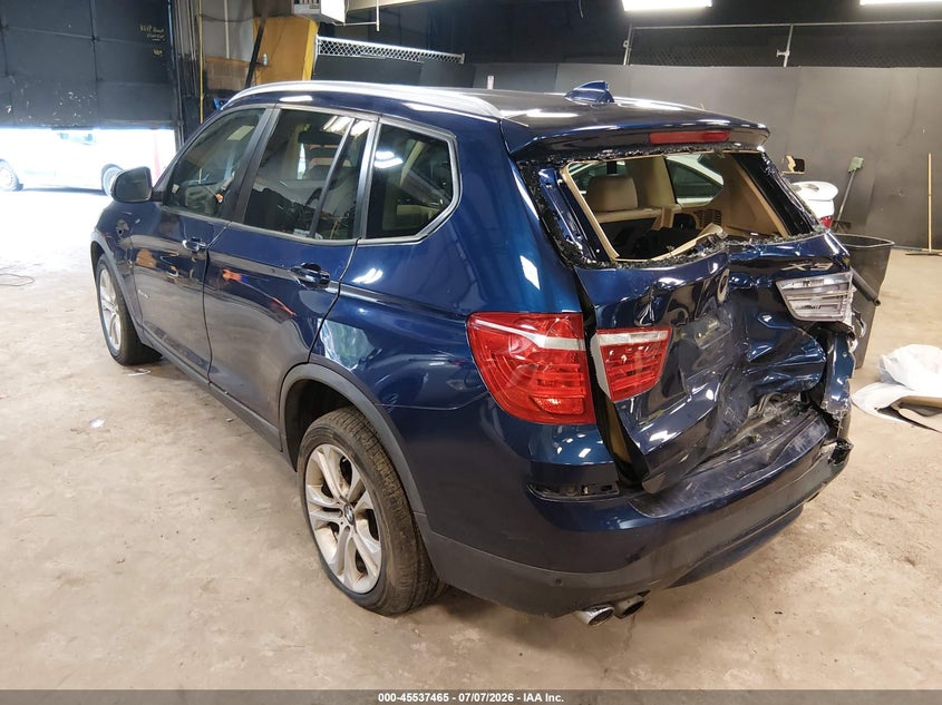 2016 BMW X3 auction photo 3