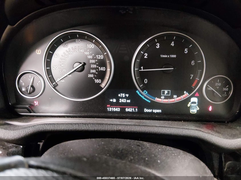 2016 BMW X3 auction photo 7