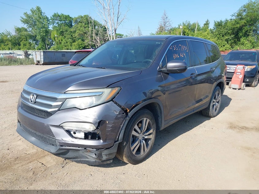 Vin: 5fnyf5h32hb035035, lot: 46035762, honda pilot ex 20172