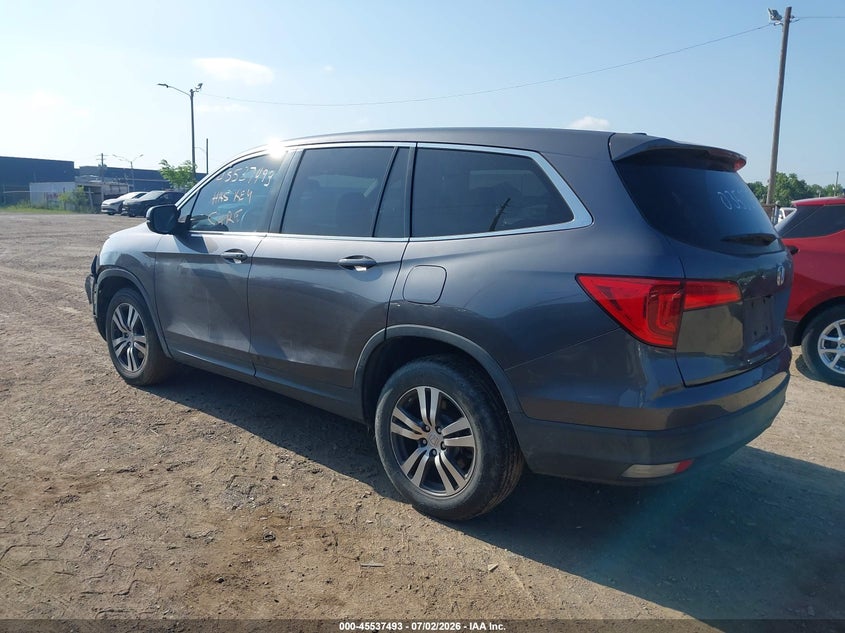Vin: 5fnyf5h32hb035035, lot: 46035762, honda pilot ex 20173