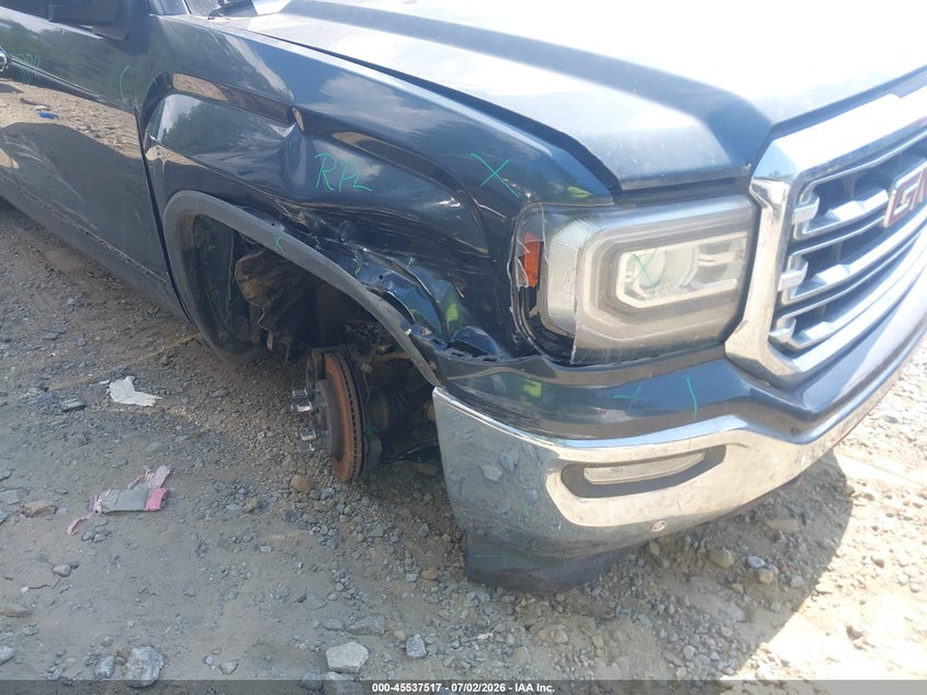 GMC SIERRA 1500 2018 VIN 3GTU2NEJ1JG519341