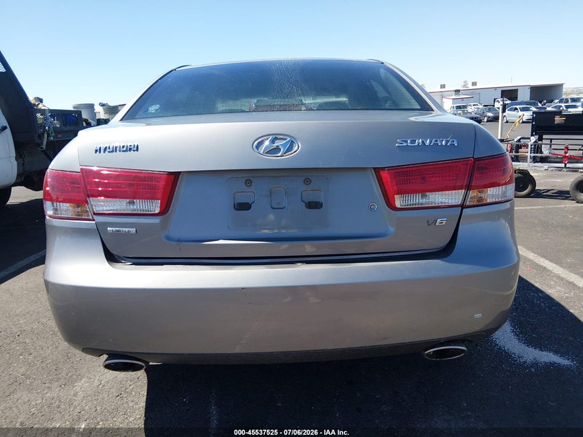 2007 Hyundai Sonata Limited/Limited W/Xm/Se/Se W/Xm VIN: 5NPEU46F97H193467 Lot: 45537525
