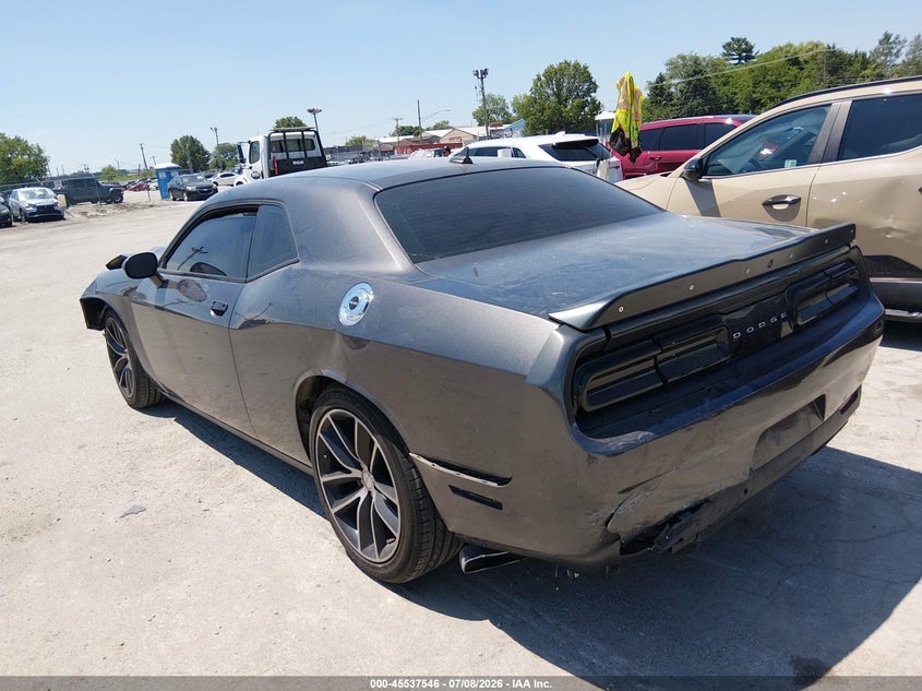 Vin: 2c3cdzfj2gh101606, lot: 46035815, dodge challenger r/t scat pack 20163