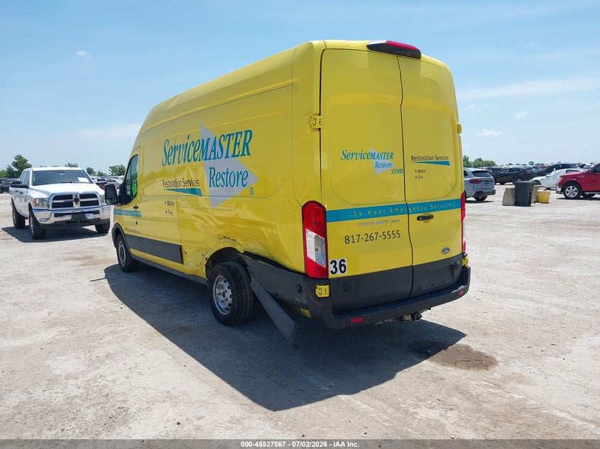 Vin: 1ftbw3x8xska36905, lot: 46035836, ford transit-350 cargo van 20253
