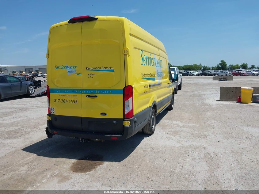 Vin: 1ftbw3x8xska36905, lot: 46035836, ford transit-350 cargo van 20254