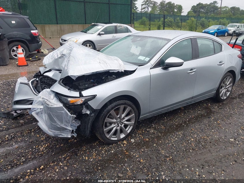 Vin: 3mzbpbbl7mm250195, lot: 46035840, mazda mazda3 select 20212
