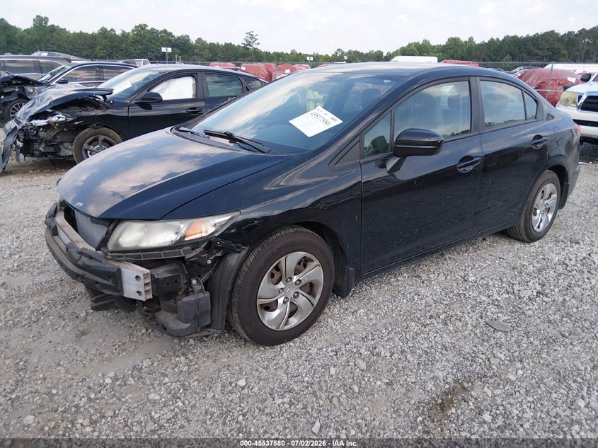 Vin: 19xfb2e57ee026565, lot: 46035849, honda civic lx 20142