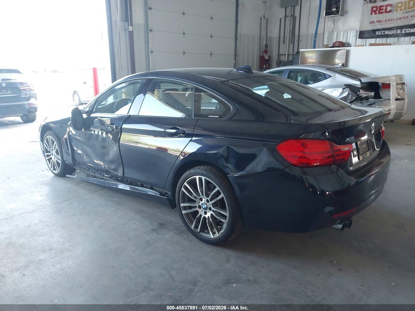 Vin: wba4f9c57hg792224, lot: 46035860, bmw 430i gran coupe xdrive 20173