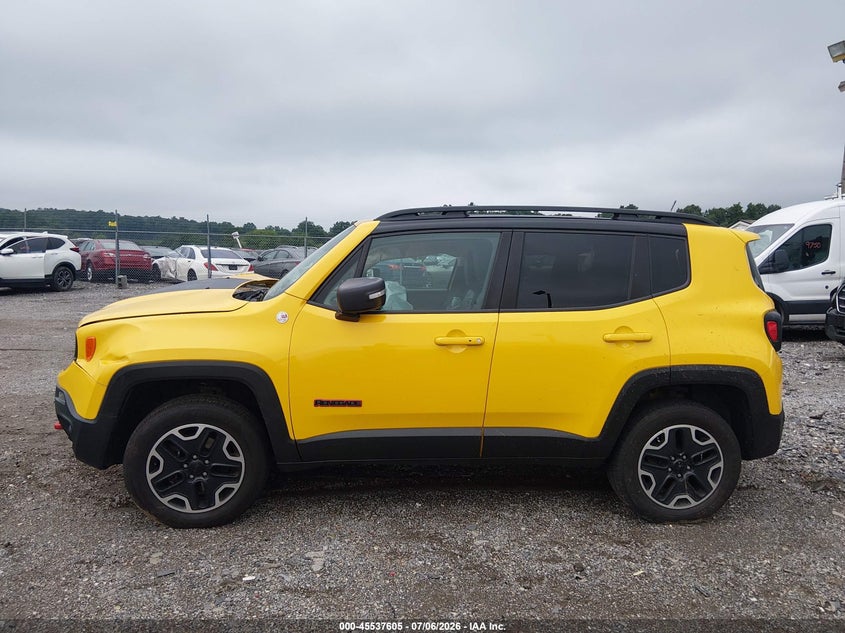 2017 JEEP RENEGADE SPORT UTILITY VEHICLE 2.4L I4 FI SOHC 16V NF4