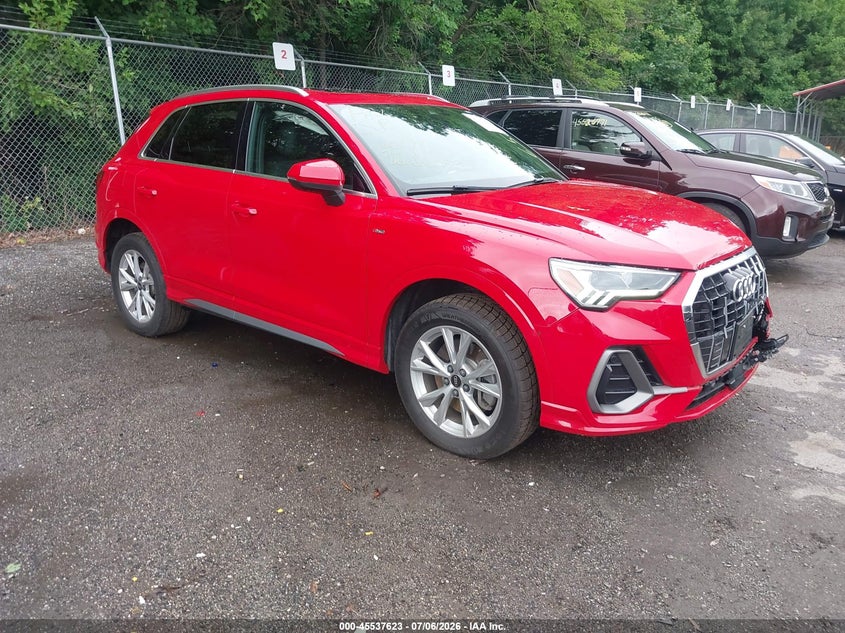 Vin: wa1eecf36n1126580, lot: 46035892, audi q3 premium plus 45 tfsi s line quattro tiptronic 2022 img_1