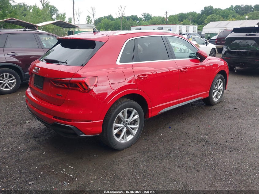 Vin: wa1eecf36n1126580, lot: 46035892, audi q3 premium plus 45 tfsi s line quattro tiptronic 20224