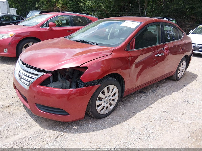 3N1AB7AP0FY240752 2015 Nissan Sentra Sv photo 1