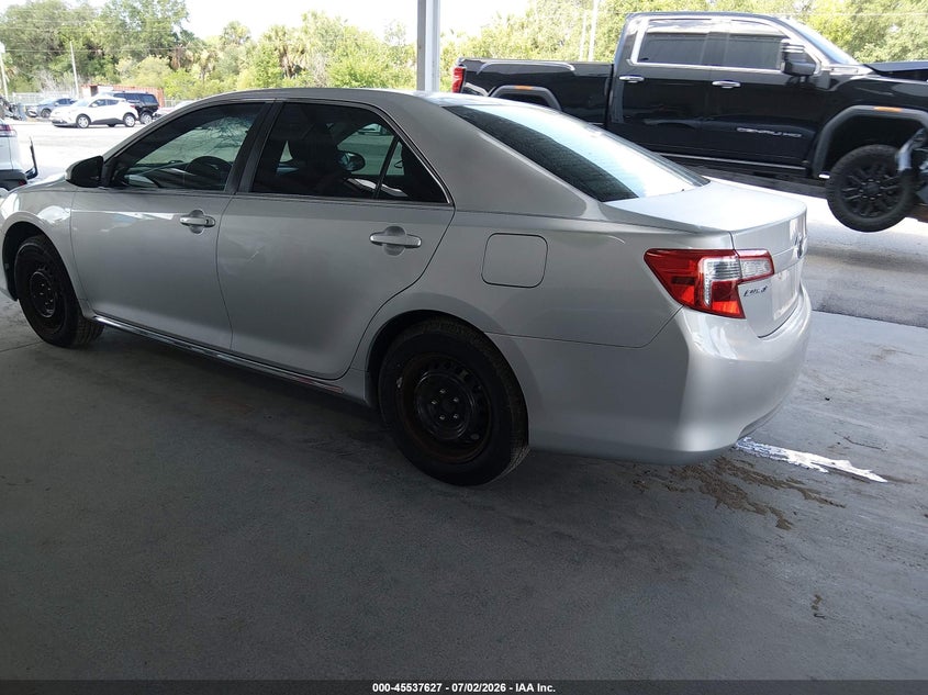 2012 TOYOTA CAMRY SEDAN 2.5L I-4 DOHC, VVT, 178HP