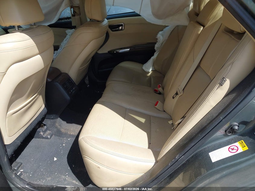 2013 TOYOTA AVALON auction photo 8