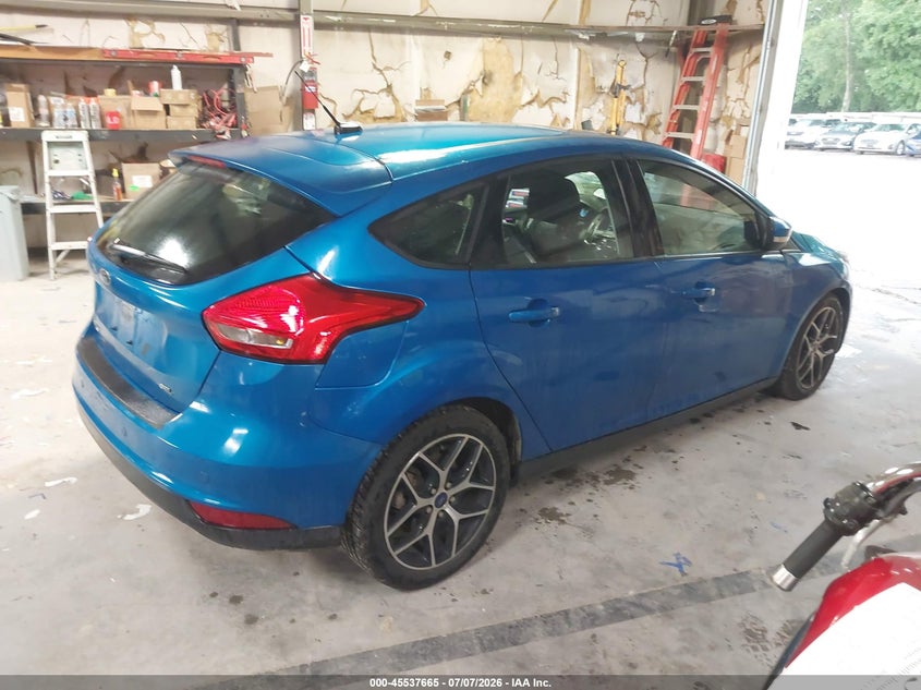 Vin: 1fadp3m29hl242103, lot: 46035934, ford focus sel 20174