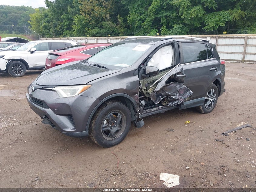 2016 Toyota RAV 4, Левый бок, IAAI, VIN 2T3ZFREVXGW235168 — фото 2