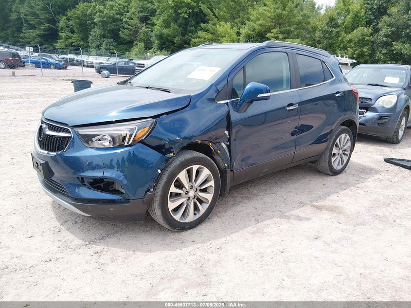 Vin: kl4cjasb5kb773949, lot: 46035982, buick encore fwd preferred 20192