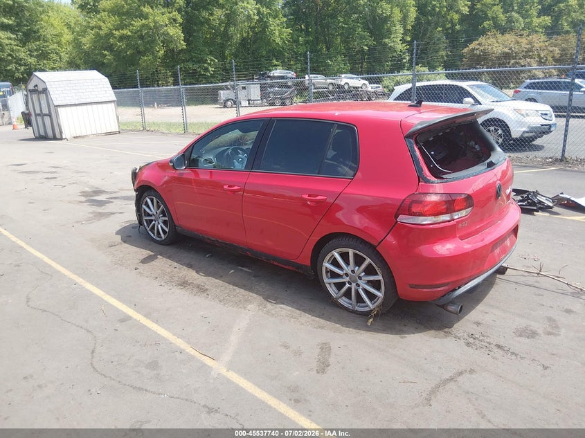 Vin: wvwgd7aj3bw198317, lot: 46036010, volkswagen gti 4-door 20113