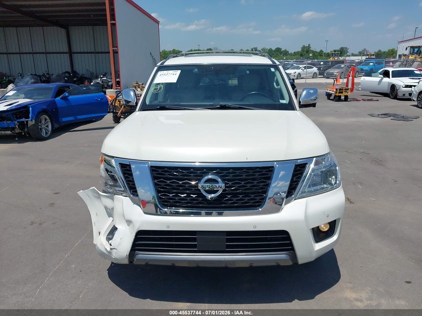 2019 Nissan Armada Sl VIN: JN8AY2NDXKX009405 Lot: 45537744