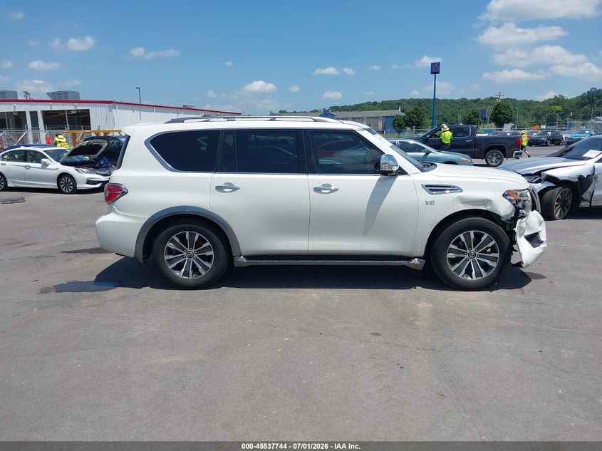 2019 Nissan Armada Sl VIN: JN8AY2NDXKX009405 Lot: 45537744
