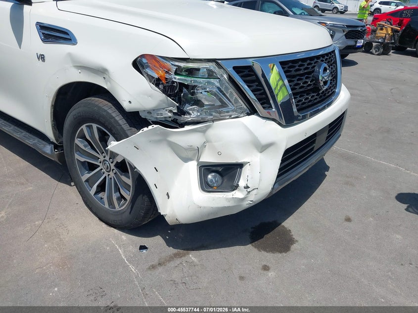 2019 Nissan Armada Sl VIN: JN8AY2NDXKX009405 Lot: 45537744