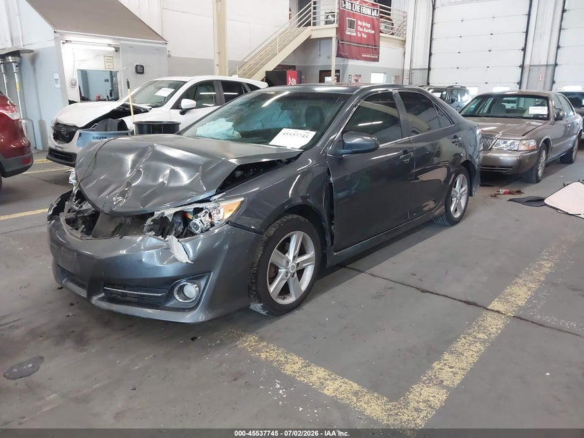 2012 TOYOTA CAMRY auction photo 2