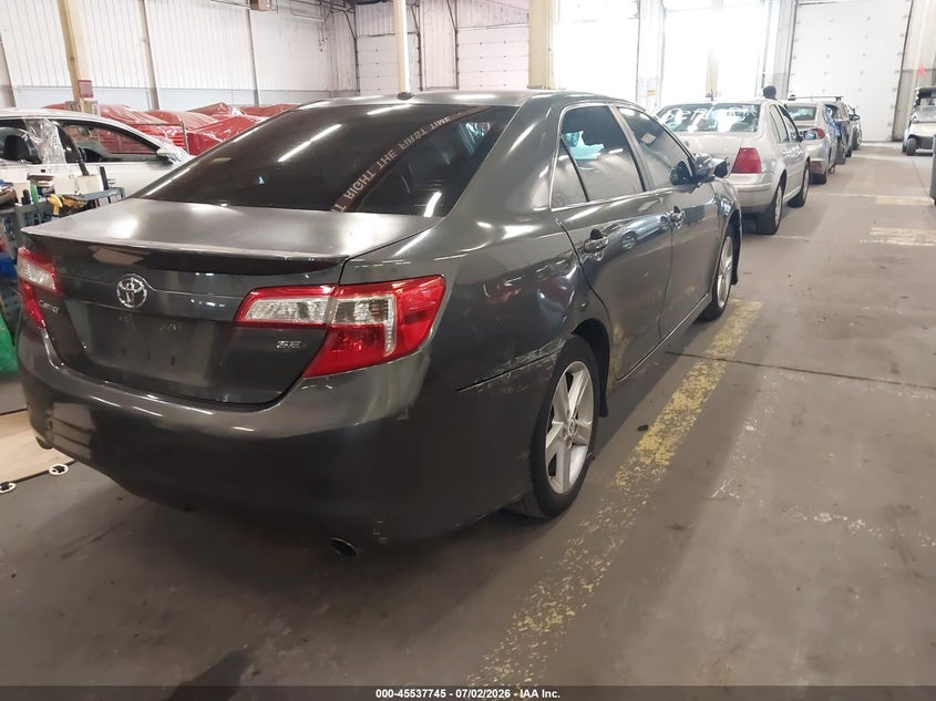 2012 TOYOTA CAMRY auction photo 4