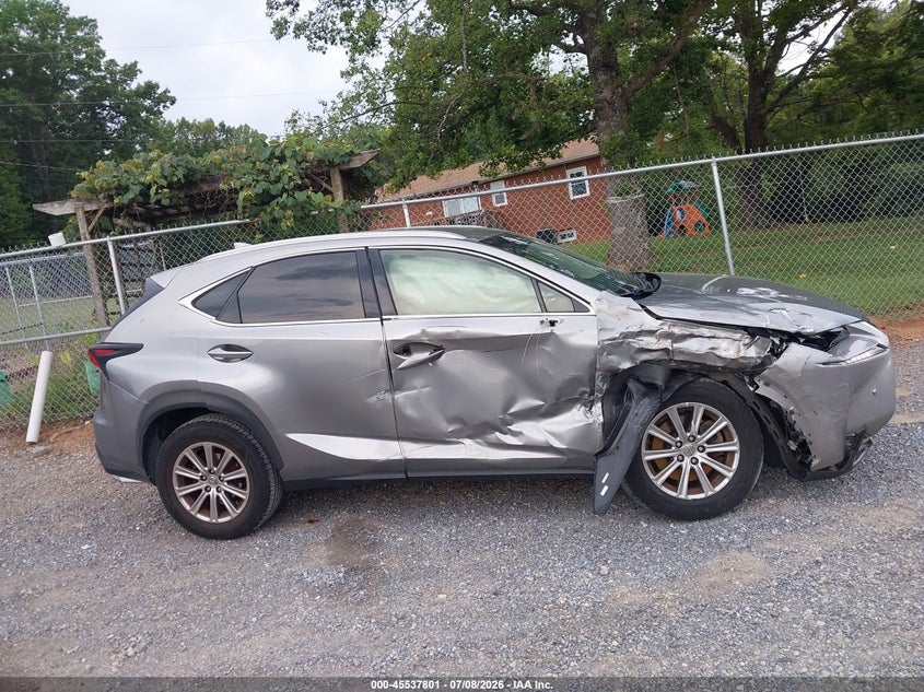 2015 Lexus Nx 200T VIN: JTJYARBZ0F2009906 Lot: 45537801