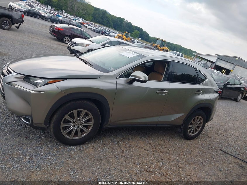 2015 Lexus Nx 200T VIN: JTJYARBZ0F2009906 Lot: 45537801