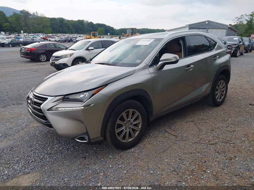 Vin: jtjyarbz0f2009906, lot: 46036070, lexus nx 200t 20152
