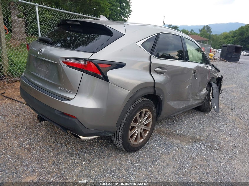 Vin: jtjyarbz0f2009906, lot: 46036070, lexus nx 200t 20154