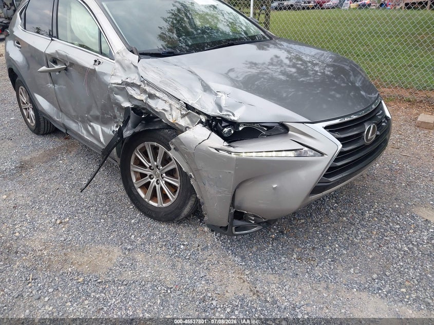 2015 Lexus Nx 200T VIN: JTJYARBZ0F2009906 Lot: 45537801