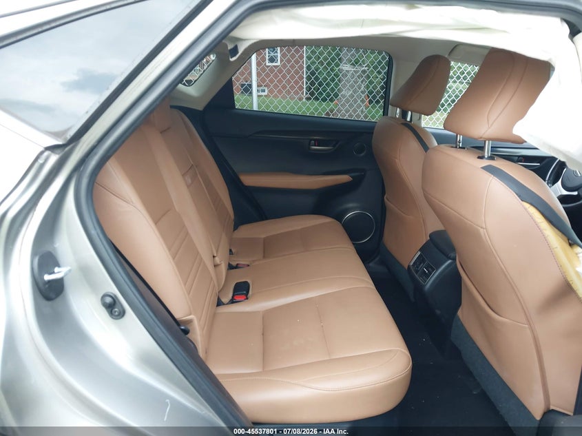 2015 Lexus Nx 200T VIN: JTJYARBZ0F2009906 Lot: 45537801