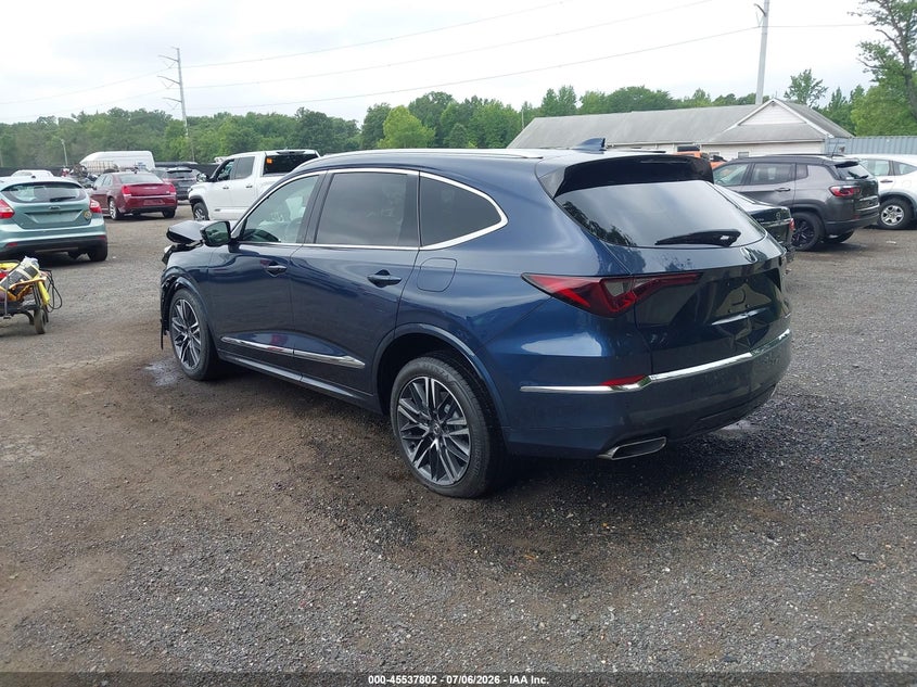 Vin: 5j8ye1h87tl037331, lot: 46036071, acura mdx advance package 20263