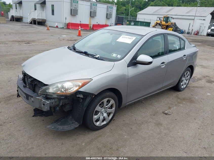 Vin: jm1bl1ug6c1520067, lot: 46036072, mazda mazda3 i sport 20122