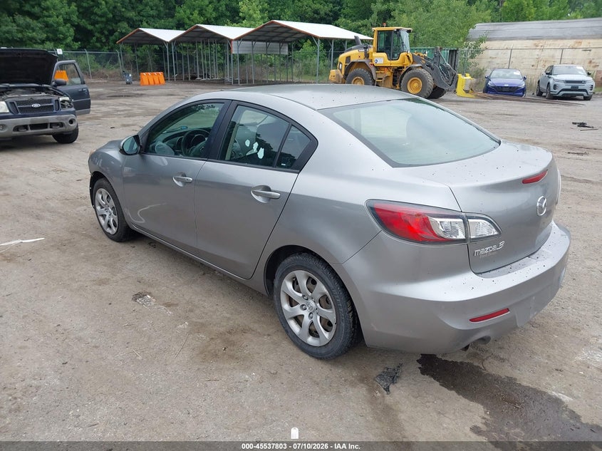 Vin: jm1bl1ug6c1520067, lot: 46036072, mazda mazda3 i sport 20123