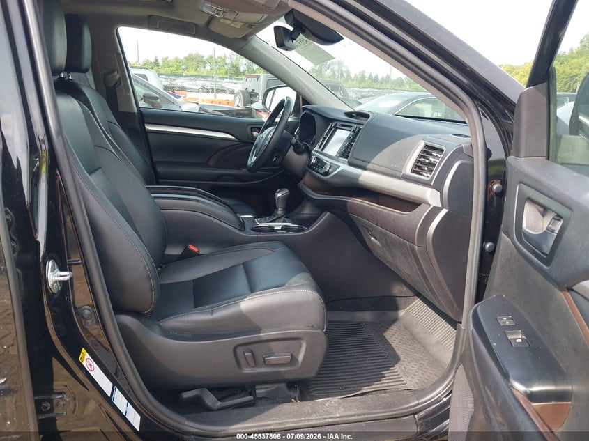 2018 TOYOTA HIGHLANDER SPORT UTILITY VEHICLE 3.5L V-6 DI, DOHC, VVT, 295HP