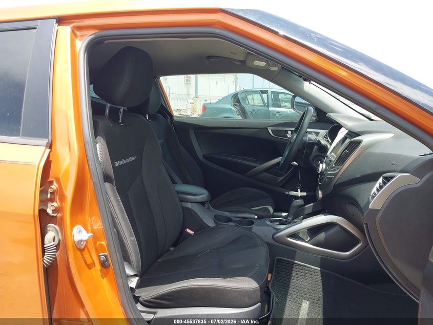 2012 Hyundai Veloster Base W/Black VIN: KMHTC6AD4CU080811 Lot: 45537835
