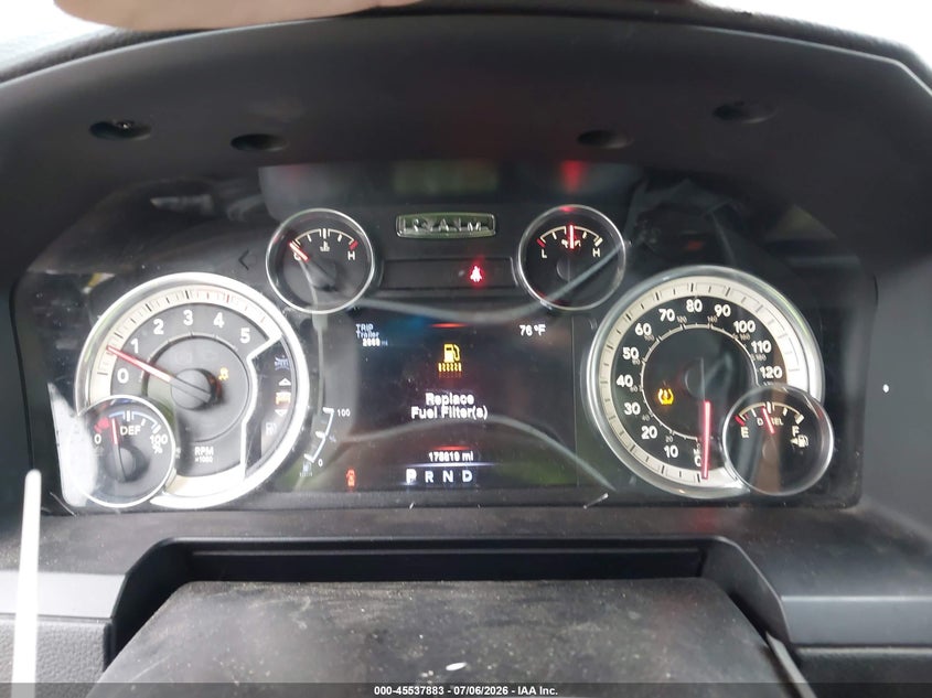 RAM 2500 2016 VIN 3C6UR5NL5GG311430