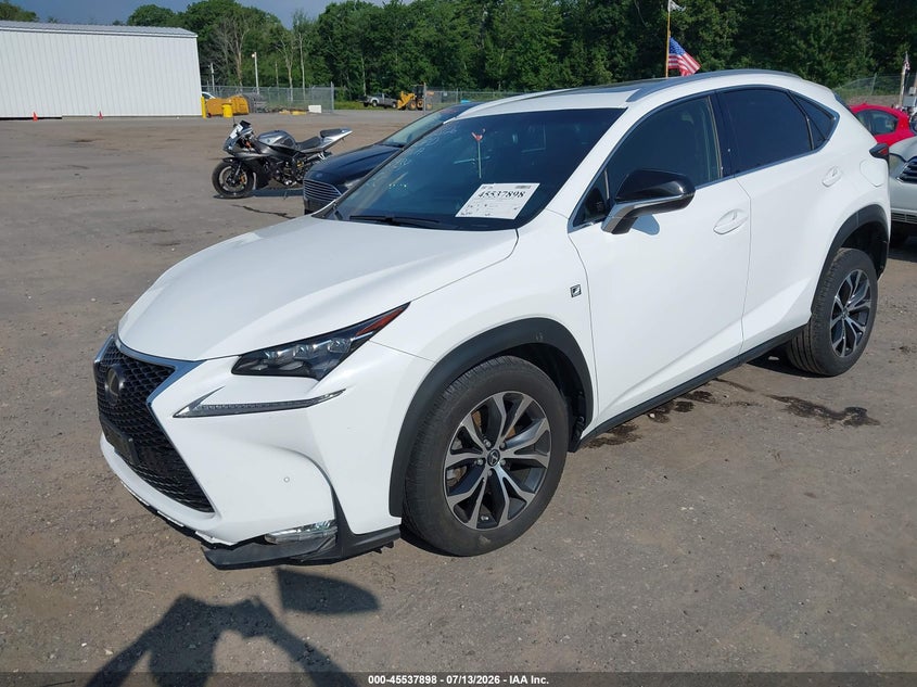 Vin: jtjbarbz5h2132934, lot: 46036167, lexus nx 200t f sport 20172