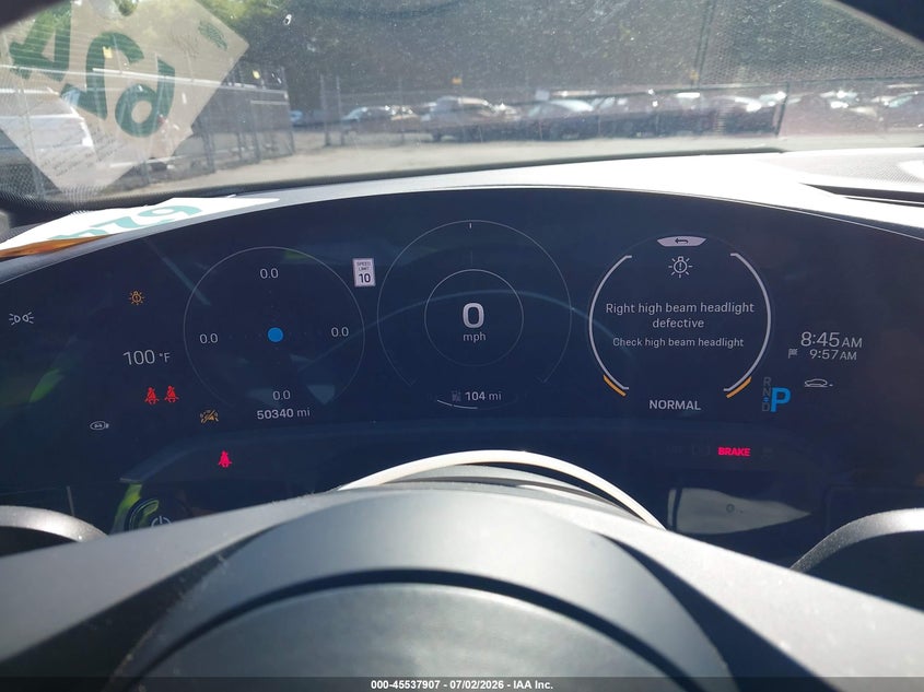 2020 Porsche Taycan Turbo/Turbo S VIN: WP0AC2Y16LSA71025 Lot: 45537907