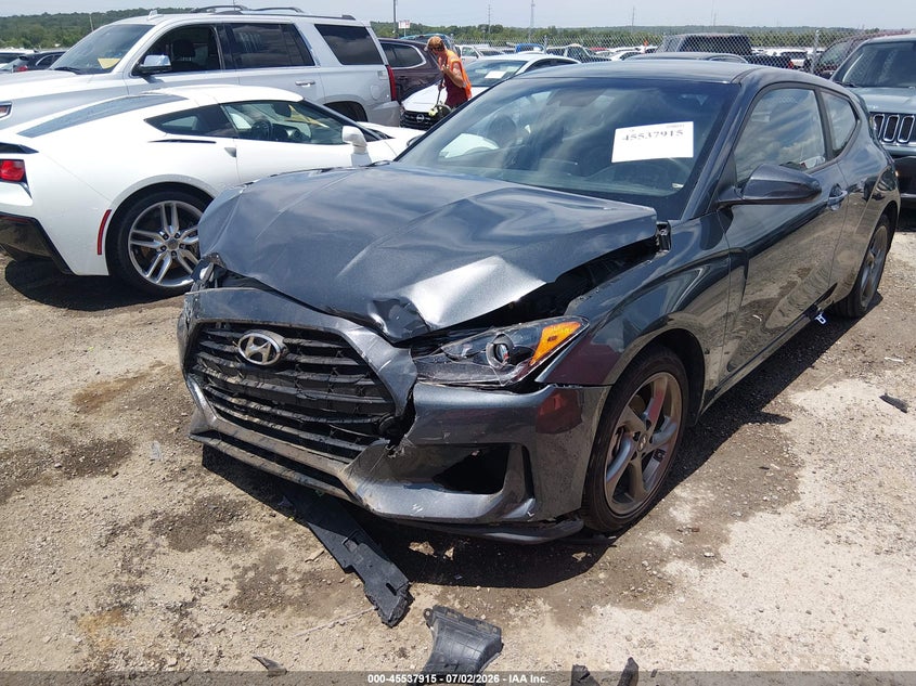 2019 Hyundai Veloster 2.0 VIN: KMHTG6AF7KU020025 Lot: 45537915