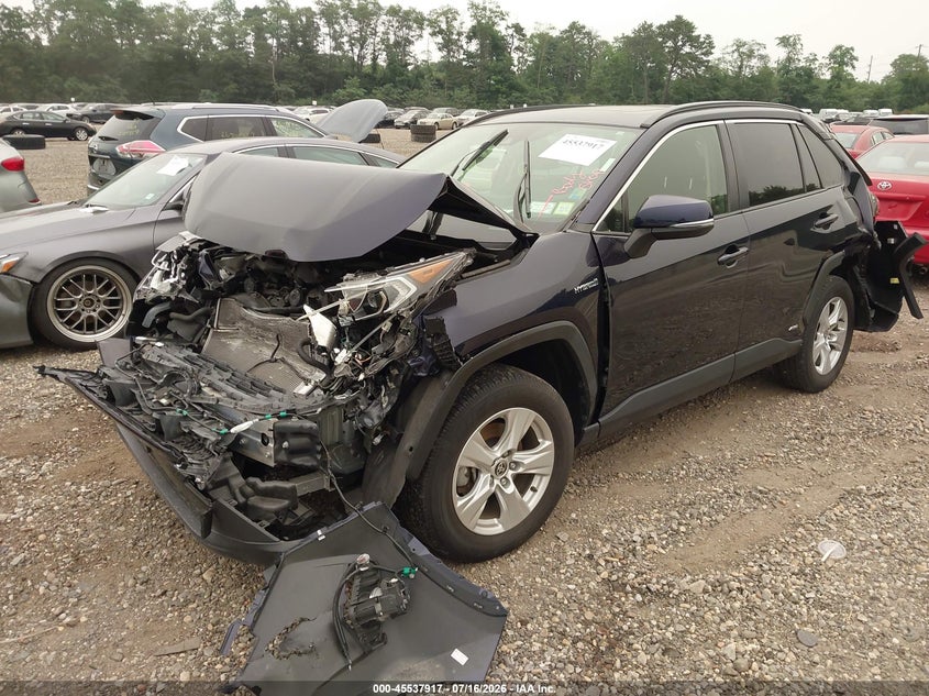 2021 TOYOTA RAV4 HYBRID auction photo 2