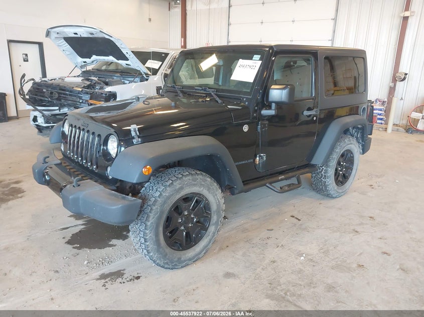 2015 JEEP WRANGLER auction photo 2