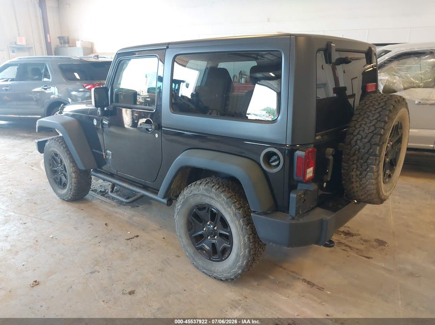 2015 JEEP WRANGLER auction photo 3
