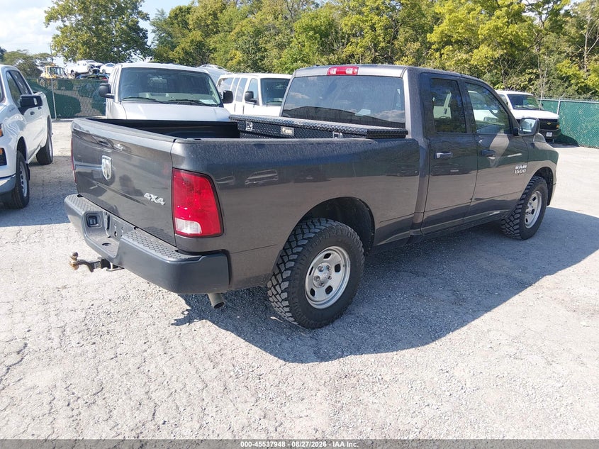 Vin: 1c6rr7fg0ls158901, lot: 46036217, ram 1500 classic tradesman  4x4 6'4 box 20204