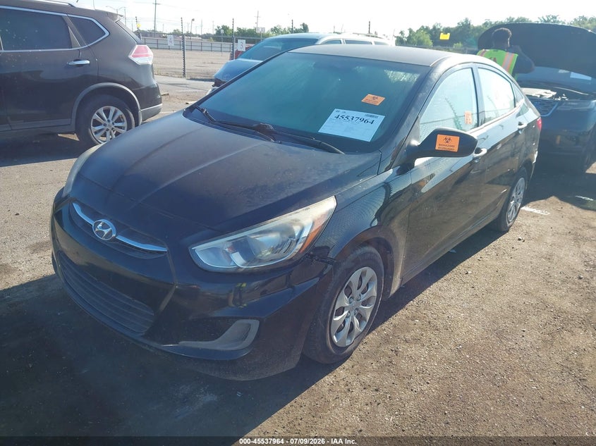 2016 Hyundai Accent, Затопление, IAAI, VIN KMHCT4AE2GU957007 — фото 2